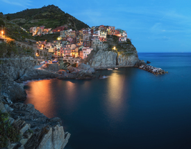 Italien - Manarola zur blauen Stunde/11969894