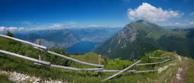 Monte Baldo Aussicht auf Riva und Gardasee/11984603