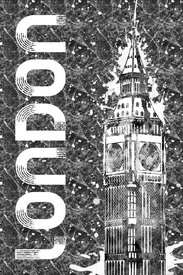 Grafikkunst LONDON Big Ben /11986128