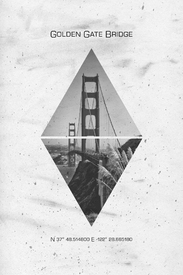 Koordinaten SAN FRANCISCO Golden Gate Bridge/12014443