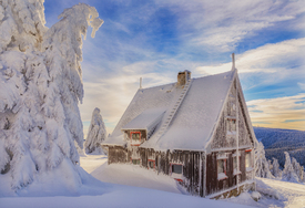 Hütte im Winterland/12064350