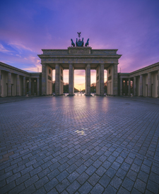Berlin Brandenburger Tor am Abend /12197860