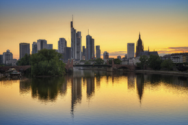Sonnenuntergang in Frankfurt/12248898