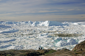 Aussicht über den Eisfjord/12388262