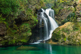 Vintgar Wasserfall in Slowenien/12575164