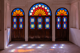 Lichtspiele im Tabatabaei House im Iran/12621263