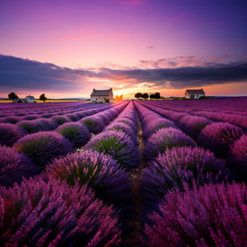 Lavender fields in France/12740701