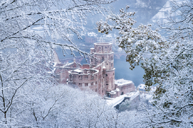 Heidelberger Schloss im Winter/12741256