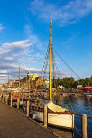 Segelschiffe im Museumshafen in Rostock/12750187