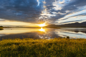 Forggensee bei Sonnenaufgang/12755123