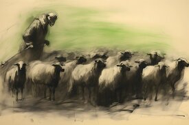Ein Schaf unter Schafen/12770491