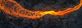 Lavafluss auf Island/12774322