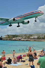 Saint Martin Flugzeug Strand/12781627