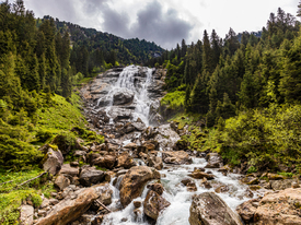 Grawa Wasserfall im Stubaital in Tirol /12789544