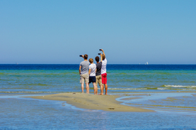 Junge neue Generation Aussicht auf das Meer/12804942