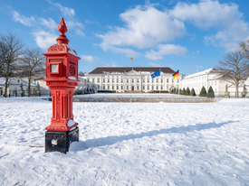 Schloss Bellevue im Winter/12810402