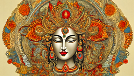 Durga Göttin der Vollkommenheit KI/12825966