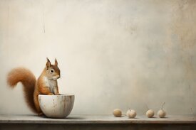 Fleißiges Eichhörnchen/12829551