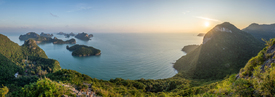 Sonnenaufgang im Ang Thong Nationalpark/12890389