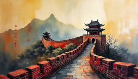 Chinesische Mauer KI/12899095