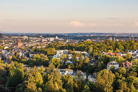 Blick vom Neroberg auf Wiesbaden mit Marktkirche/12901915