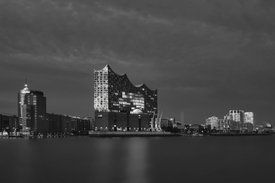 Hamburg - Elbphilharmonie Schwarz-Weiß /12904021