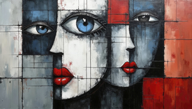 Gesicht und Gesichter KI/12904496