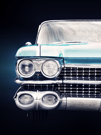 Amerikanischer Oldtimer Deville 1959 Front/12908578