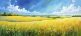 Panorama Himmel und Erde KI/12914907