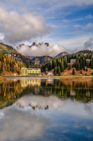 Herbst am Lago di Misurina Dolomiten/12916857