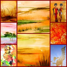 Afrika collage/12931356