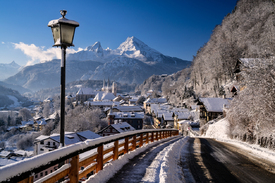 Wintermorgen in Berchtesgaden /12939147