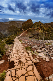 Wanderweg auf Madeira/12940373