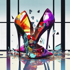 High Heels auf Eis KI/12940553