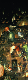 Bild-Nr: 31000095 The Last Judgement : Interior of Right Wing Bild-Nr: 31000095 The Last Judgement : Interior of Right Wing Erstellt von: Bosch, Hieronymus