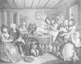 Bild-Nr: 31000665 A Harlot's Progress, plate VI, The Funeral Bild-Nr: 31000665 A Harlot's Progress, plate VI, The Funeral Erstellt von: Hogarth, William