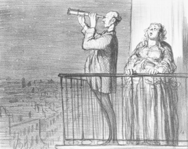 Bild-Nr: 31001622 Series 'Actualites', the comet, Parisiens incredules, plate 394, illustration fr Bild-Nr: 31001622 Series 'Actualites', the comet, Parisiens incredules, plate 394, illustration fr Erstellt von: Daumier, Honore