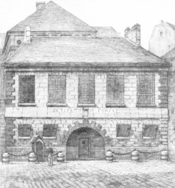 Bild-Nr: 31001909 Entrance of the prison 'La Petite Force', rue Pavee in Paris, 1850 Bild-Nr: 31001909 Entrance of the prison 'La Petite Force', rue Pavee in Paris, 1850 Erstellt von: Anonyme Künstler