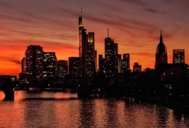 Abendrot und Sonnenuntergang in Frankfurt am Main/10275535