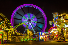 Riesenrad auf dem Hamburger Dom Jahrmarkt Kirmes/11394007