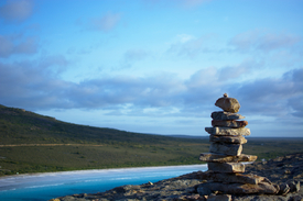 Stacked stones of Lucky Bay/11968506