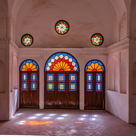 Lichtspiele im Tabatabaei House im Iran/12621262