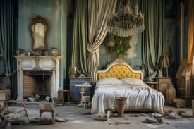 Lost Places Kamin Schlafzimmer/12764637