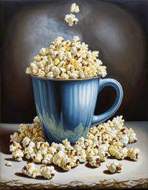 Popcorn in der Tasse KI/12887546