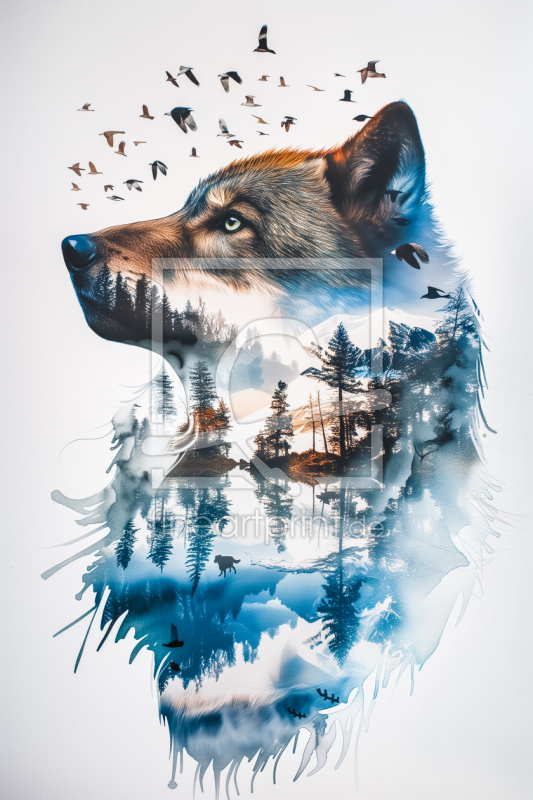 frei wählbarer Bildausschnitt für Ihr Bild auf Fensterfolie