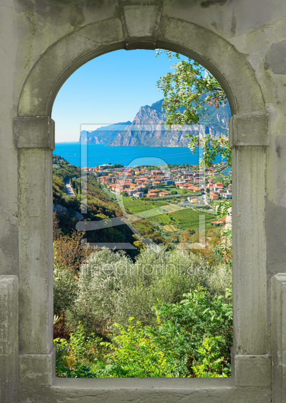 frei wählbarer Bildausschnitt für Ihr Bild auf Fensterfolie