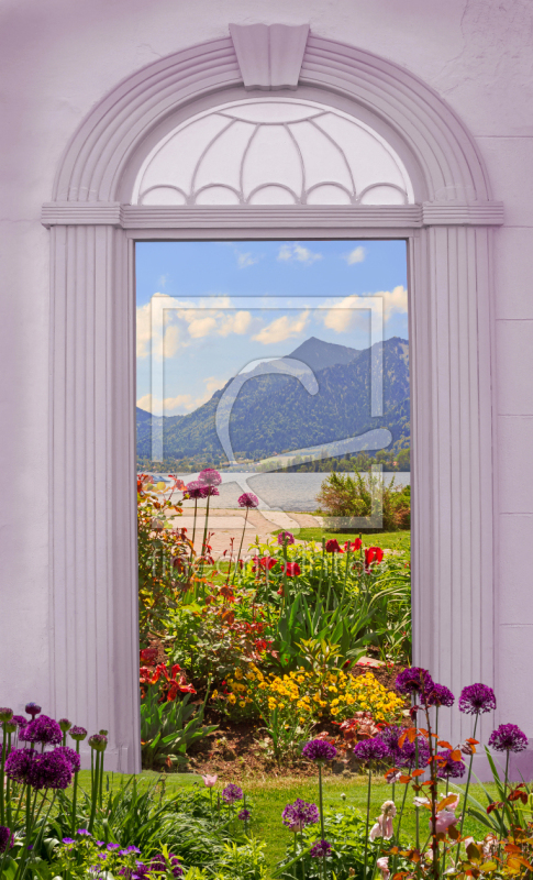 frei wählbarer Bildausschnitt für Ihr Bild auf Fensterfolie