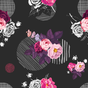 Bild-Nr: 9015482 Wilde Rosen Erstellt von: patterndesigns-com