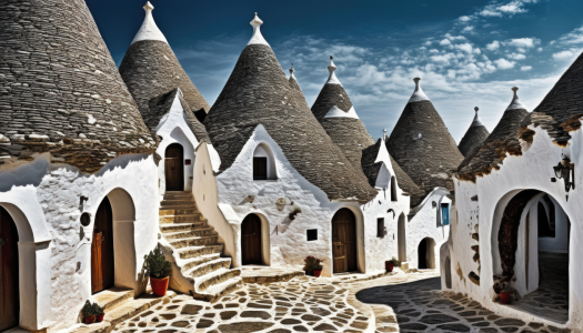 Bild-Nr: 12829606 Apulien Alberobello KI Erstellt von: XYRIUS