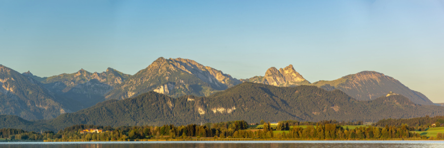 Bild-Nr: 12840666 Panorama über den Hopfensee Erstellt von: Walter G. Allgöwer
